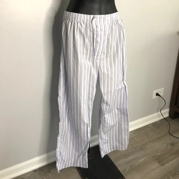 Brioni Multicolored Striped Shirt Pants Pajama Set 100% Cotton Size Medium Italy - Picture 4 of 10